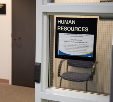 Human Resources Door Sign