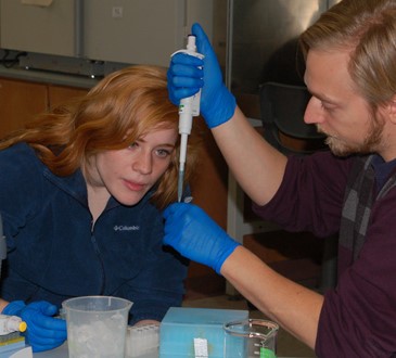 genetics research students