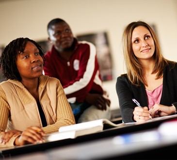 students in classroom