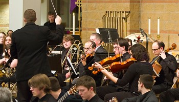Caption: An annual Anoka-Ramsey Community College event, the All-Ensemble concert is celebrating more than 50 years of the college Music Department.