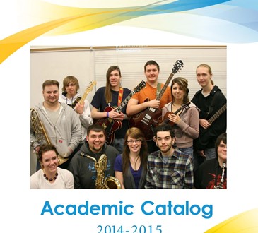 2014-15 academic catalog cover