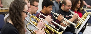 students playing instruments