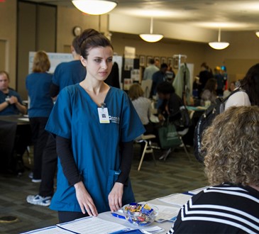 career fair