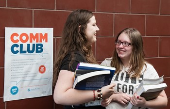 Students in hallway