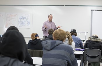 Mark Omodt teaching