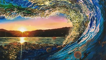 “Ocean Beach, Sunset”, by Carolynn Helland.