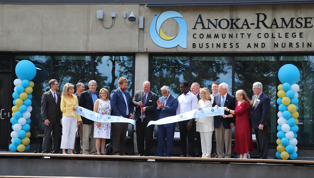 AnokaRamsey Community College ReOpens Business and Nursing Building
