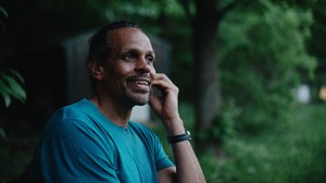 Poet and essayist Ross Gay, photo by Natasha Komoda
