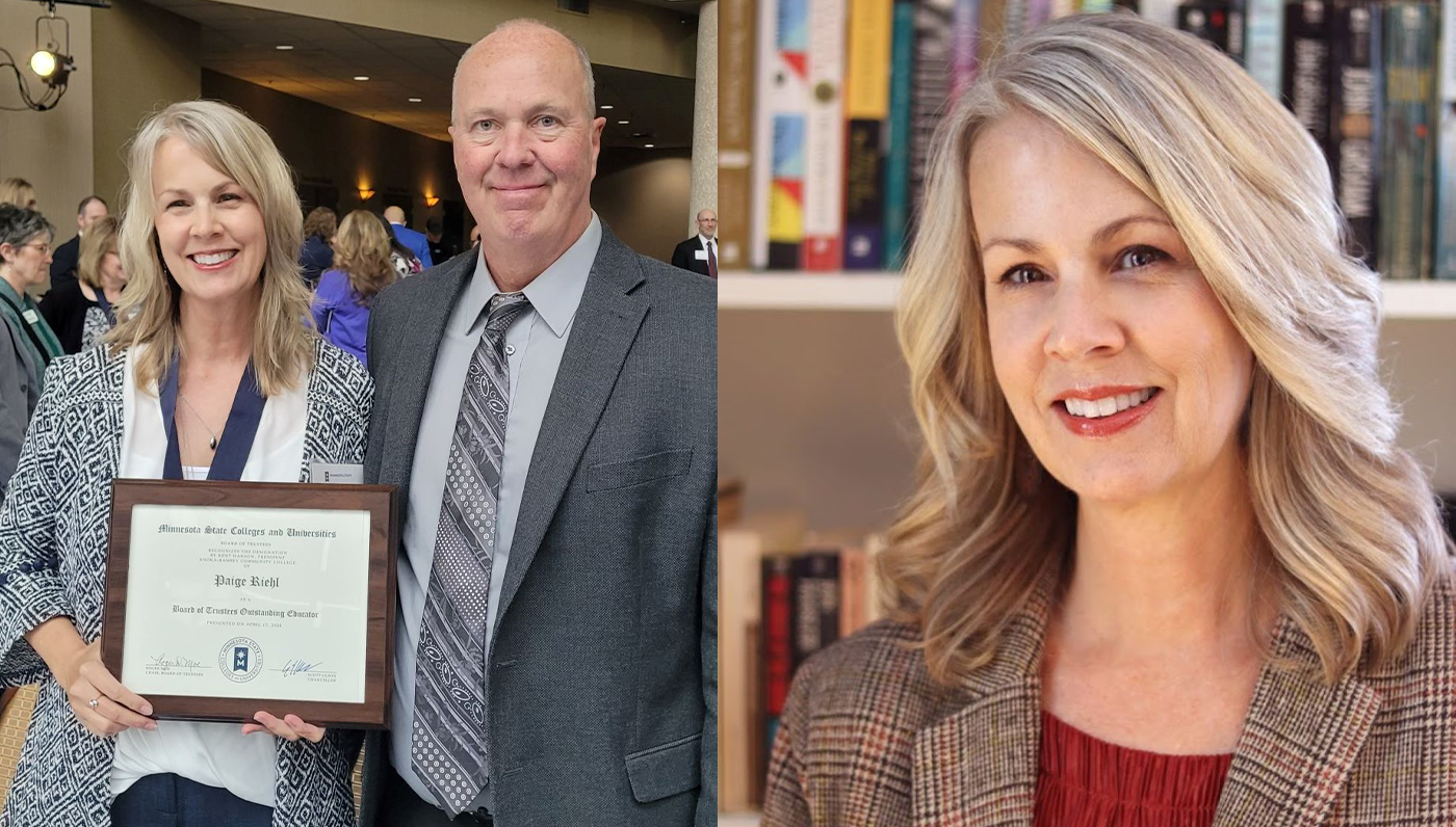 English Faculty Member, Paige Riehl, Selected as Outstanding Educator ...
